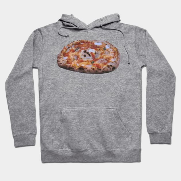 Pizza Lovers Photo Art Hoodie by Food Photography